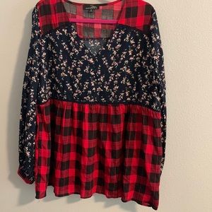 Women’s top multi print